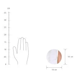 4x Untersetzer Mit Goldstreifen Ø10cm MARBLE KITCHEN In Weiß -Butlers butlers 4x untersetzer mit goldstreifen o10cm marble kitchen in weiss 3