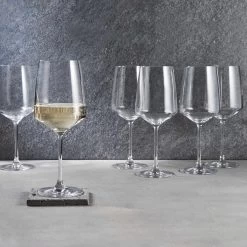 6x Weißweingläser 520ml WINE & DINE In Transparent -Butlers butlers 6x weissweinglaser 520ml wine and dine in transparent 5