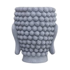 Blumentopf Höhe 42cm BUDDHA In Grau -Butlers butlers blumentopf hohe 42cm buddha in grau 4