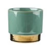 Blumentopf Ø 15 Cm GOLDEN TOUCH In Pastellgrün-Gold -Butlers butlers blumentopf o 15 cm golden touch in pastellgrun gold