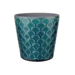 Butlers -Butlers butlers blumentopf o13 5cm arielle in petrol 1