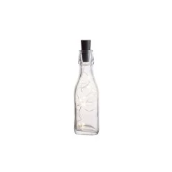 Bügelflasche Mit Flaschenbeleuchtung 2-tlg. BOTTLE LIGHT In Transparent