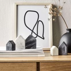 Deko-Haus L 5 X H 8cm BLOCKHOUSE In Grau -Butlers butlers deko haus l 5 x h 8cm blockhouse in grau 8