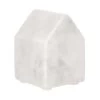 Deko-Haus L 6 X H 9cm BLOCKHOUSE In Weiß