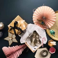 Deko-Teller Ø38cm GOLDEN STAR In Gold -Butlers butlers deko teller o38cm golden star in gold 3