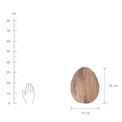 Deko-Teller Organisch L 35 X B 27cm MANGO DAYS In Braun -Butlers butlers deko teller organisch l 35 x b 27cm mango days in braun 2