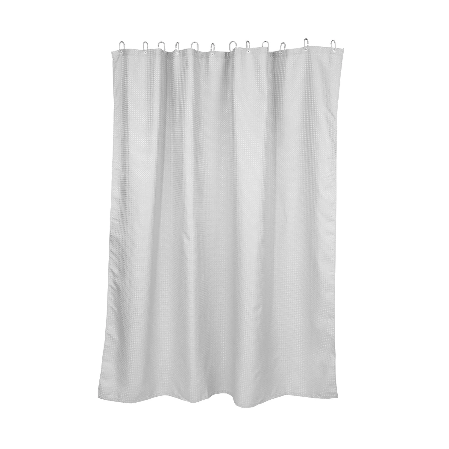 Duschvorhang Waffeloptik WET WET WET In Hellgrau 3 Duschvorhang Waffeloptik WET WET WET In Hellgrau