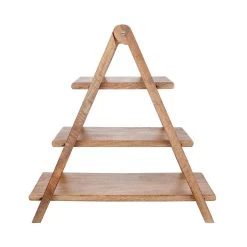 Etagere 3-stufig Höhe 48cm MANGO DAYS In Braun -Butlers butlers etagere 3 stufig hohe 48cm mango days in braun 2