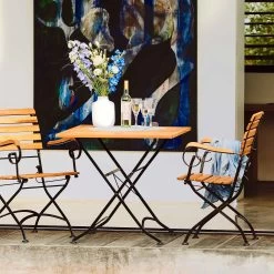 Gartentisch Klappbar PARKLIFE In Schwarz-Natur -Butlers butlers gartentisch klappbar parklife in schwarz natur 7