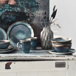 Geschirr-Set 16-tlg. HILDA In Dunkelblau -Butlers butlers geschirr set 16 tlg hilda in dunkelblau 19