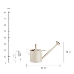 Gießkanne 8l ZINC In Beige -Butlers butlers giesskanne 8l zinc in beige 3