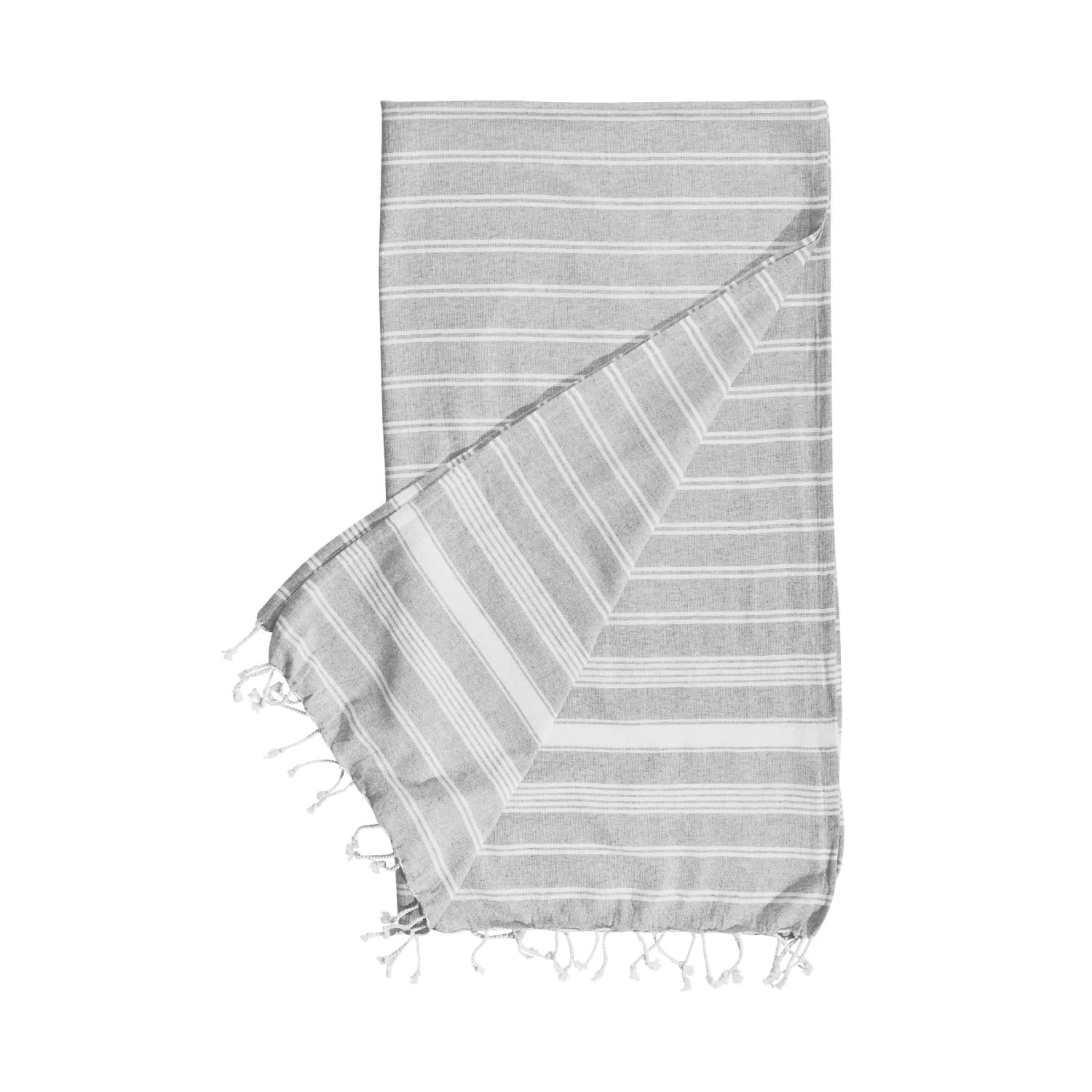 Hamamtuch L 170 X B 90cm SURFSIDE In Hellgrau 3 Hamamtuch L 170 X B 90cm SURFSIDE In Hellgrau