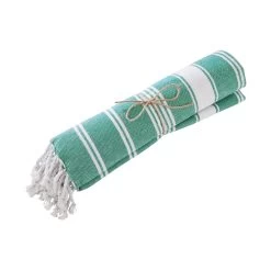 Hamamtuch L 170 X B 90cm SURFSIDE In Türkis -Butlers butlers hamamtuch l 170 x b 90cm surfside in turkis 3