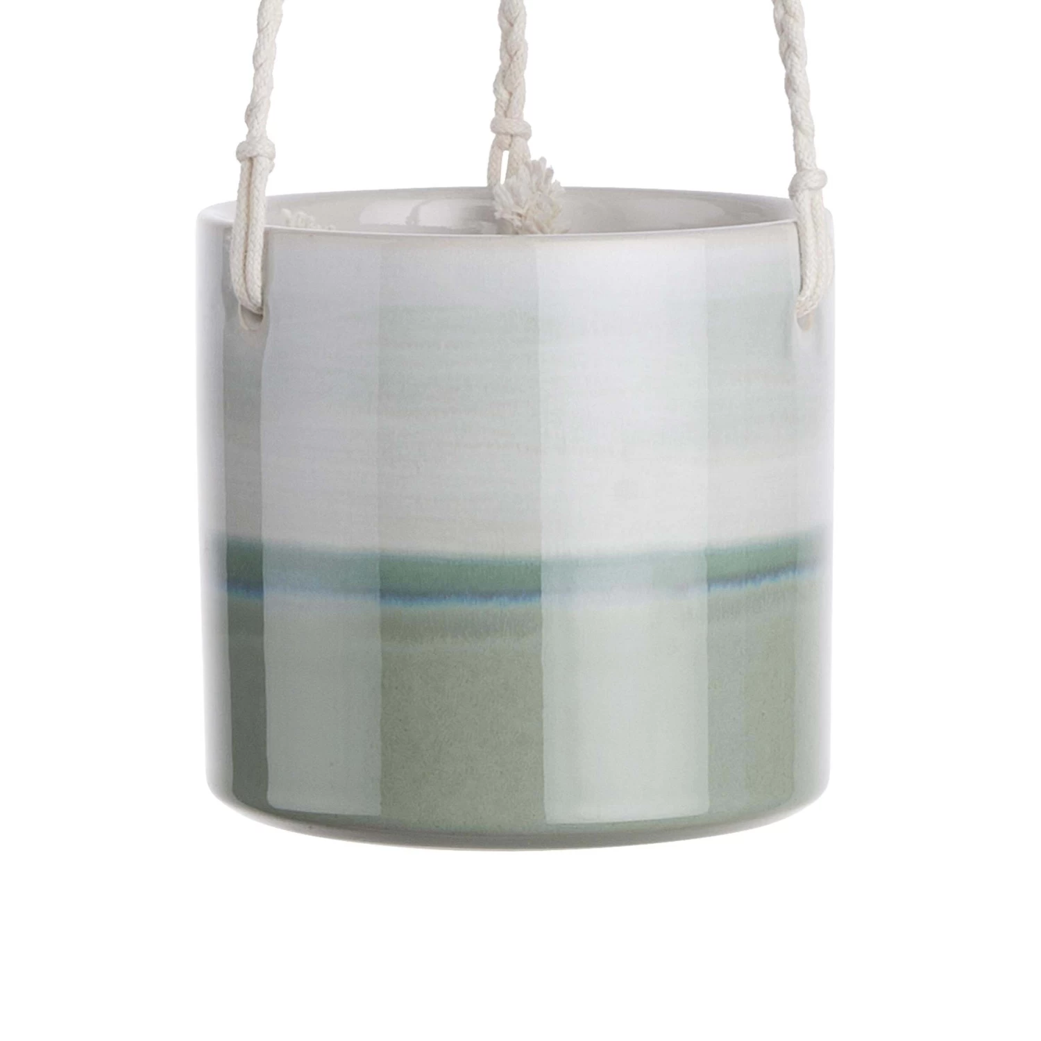 Hänge-Blumentopf Ø14cm HORIZON In Hellgrün 6 Hänge-Blumentopf Ø14cm HORIZON In Hellgrün – Bild 4