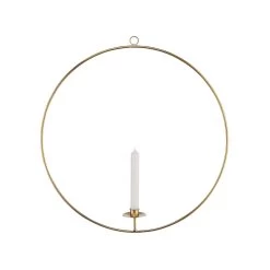 Hängedeko-Ring Für Stabkerze Ø50cm LUNA In Gold -Butlers butlers hangedeko ring fur stabkerze o50cm luna in gold 2