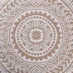 In- & Outdoor-Teppich Circles L 180 X B 118cm COLOUR CLASH In Beige -Butlers butlers in and outdoor teppich circles l 180 x b 118cm colour clash in beige 3