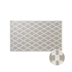 In- & Outdoor-Teppich Rauten L 150 X B 90cm COLOUR CLASH In Natur