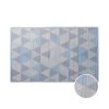 In- & Outdoorteppich Dreiecke L 180 X B 120cm COLOUR CLASH In Pastellblau -Butlers butlers in and outdoorteppich dreiecke l 180 x b 120cm colour clash in pastellblau