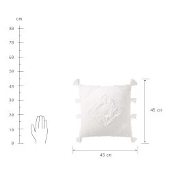 Kissen L 45 X B 45cm MAYAN RIVIERA In Weiß -Butlers butlers kissen l 45 x b 45cm mayan riviera in weiss 2