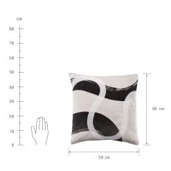 Kissen L 50 X B 50cm JAPANDI In Natur -Butlers butlers kissen l 50 x b 50cm japandi in natur 2