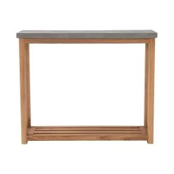 Konsole Mit Zementplatte CONCRETE In Natur-Grau -Butlers butlers konsole mit zementplatte concrete in natur grau 2