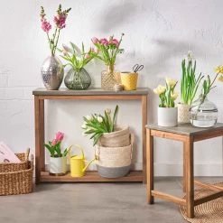 Konsole Mit Zementplatte CONCRETE In Natur-Grau -Butlers butlers konsole mit zementplatte concrete in natur grau 7