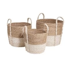 Korb Ø24cm BASIC BRAID In Natur -Butlers butlers korb o24cm basic braid in natur 3