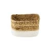 Korb Rechteckig L 17 X B 12cm RUSH ROPE In Natur-Weiß -Butlers butlers korb rechteckig l 17 x b 12cm rush rope in natur weiss