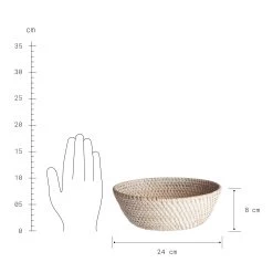 Korb Rund Ø24cm RONDA In Natur -Butlers butlers korb rund o24cm ronda in natur 2