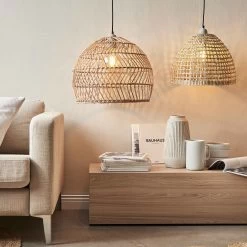 Lampenschirm Ø49cm CORBELLE In Natur -Butlers butlers lampenschirm o49cm corbelle in natur 7