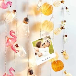 LED-Lichterkette Ananas 10 Lichter Mit USB-Batteriefach MIAMI In Gold -Butlers butlers led lichterkette ananas 10 lichter mit usb batteriefach miami in gold 5