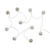 LED-Lichterkette Metallball 10 Lichter Mit USB-Batteriefach ORIENTAL LIGHTS In Silber -Butlers butlers led lichterkette metallball 10 lichter mit usb batteriefach oriental lights in silber
