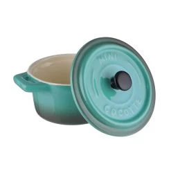 Mini-Auflaufform Rund 190ml C'EST SI BON In Petrol -Butlers butlers mini auflaufform rund 190ml cest si bon in petrol 2