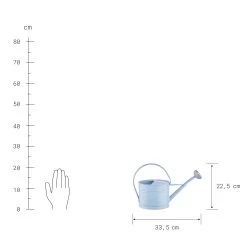 Mini-Gießkanne 1,5l ZINC In Hellblau 8 Mini-Gießkanne 1,5l ZINC In Hellblau -Butlers butlers mini giesskanne 1 5l zinc in hellblau 2