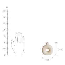 Mini Vase Höhe 10cm LOOPY In Beige -Butlers butlers mini vase hohe 10cm loopy in beige 3