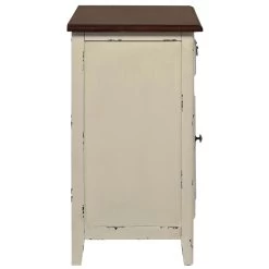 Nachttisch CABOTT COVE In Creme-Braun -Butlers butlers nachttisch cabott cove in creme braun 4