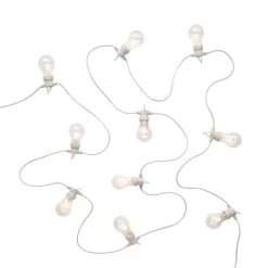 Outdoor-Lichterkette Mit 10 Glühbirnen Und Stecker BULB LIGHTS In Creme -Butlers butlers outdoor lichterkette mit 10 gluhbirnen und stecker bulb lights in creme 2