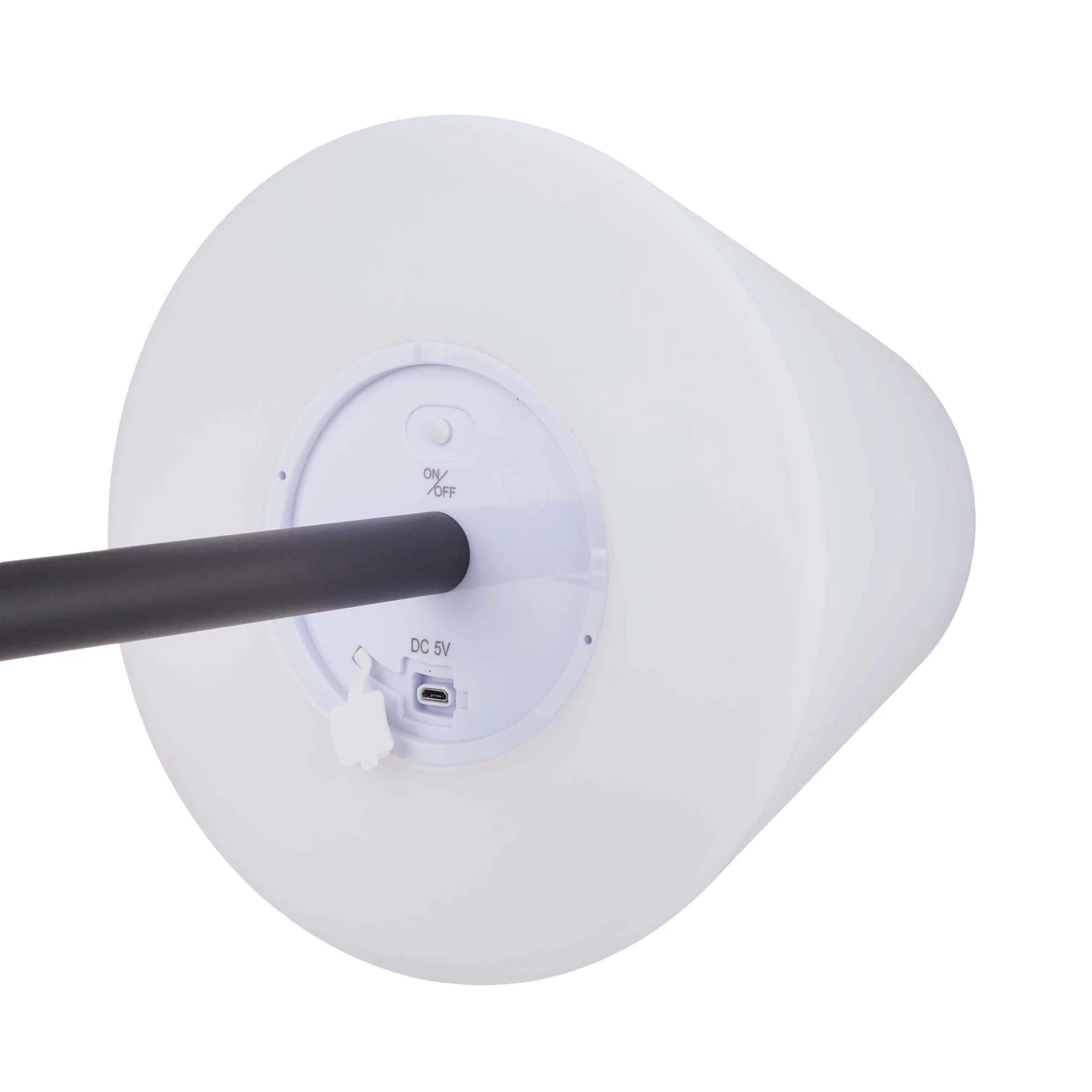 Outdoor Solar-Tischleuchte Mit Farbwechsel LIGHT UP In Schwarz-Weiß 9 Outdoor Solar-Tischleuchte Mit Farbwechsel LIGHT UP In Schwarz-Weiß – Bild 7