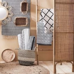 Paravent Aus Rattan L 120 X H 180cm BOHO LOUNGE In Natur -Butlers butlers paravent aus rattan l 120 x h 180cm boho lounge in natur 11