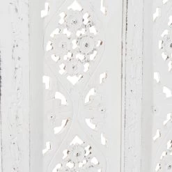 Paravent, Geschnitzt B 180 X H 176cm ESTELLA In Weiß -Butlers butlers paravent geschnitzt b 180 x h 176cm estella in weiss 4