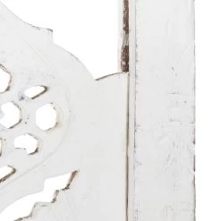 Paravent, Geschnitzt B 180 X H 176cm ESTELLA In Weiß -Butlers butlers paravent geschnitzt b 180 x h 176cm estella in weiss 5