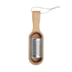 Parmesanreibe L 24,5 X B 7cm GOURMET In Braun-Silber -Butlers butlers parmesanreibe l 24 5 x b 7cm gourmet in braun silber 3