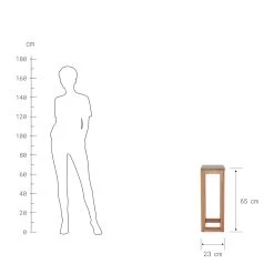Pflanzenhocker 2er-Set CONCRETE In Natur-Grau -Butlers butlers pflanzenhocker 2er set concrete in natur grau 5