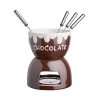 Schokoladenfondue 6-tlg. CHOCOLATE LOVE In Dunkelbraun -Butlers butlers schokoladenfondue 6 tlg chocolate love in dunkelbraun