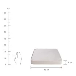 Sitzkissen L 45 X B 45cm BOHO LOUNGE In Natur -Butlers butlers sitzkissen l 45 x b 45cm boho lounge in natur 4