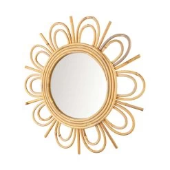 Spiegel Blumenförmig Ø52cm COTTAGE In Natur -Butlers butlers spiegel blumenformig o52cm cottage in natur 3