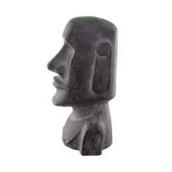 Statue Höhe 46cm MOAI In Grau -Butlers butlers statue hohe 46cm moai in grau 3