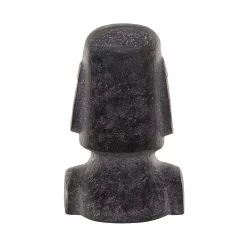 Statue Höhe 46cm MOAI In Grau -Butlers butlers statue hohe 46cm moai in grau 4