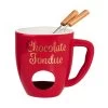 Tasse Mit 2 Gabeln CHOCOLATE FONDUE In Rot -Butlers butlers tasse mit 2 gabeln chocolate fondue in rot