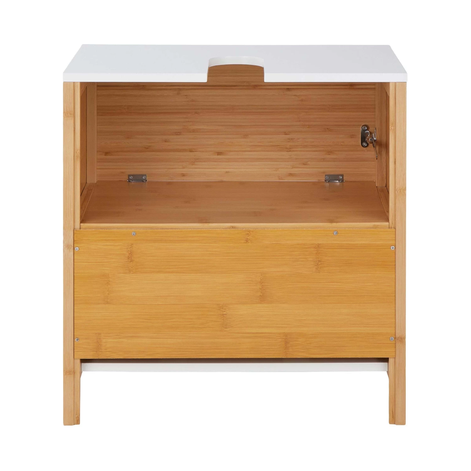 Waschbeckenunterschrank Mit Schublade WHITE SANDS In Natur-Weiß 10 Waschbeckenunterschrank Mit Schublade WHITE SANDS In Natur-Weiß – Bild 8